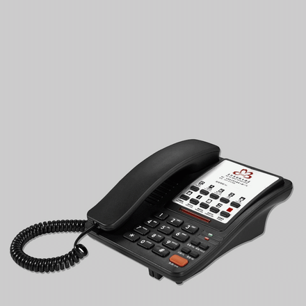 eZon SN-0010 Hotel Telephone - Black