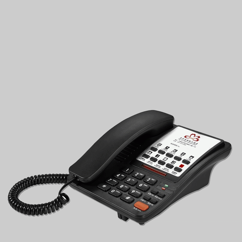 eZon SN-0010 Hotel Telephone - Black