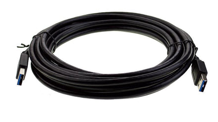 eZon USB 3.0 A-to-A Top-Angle Cable - Black