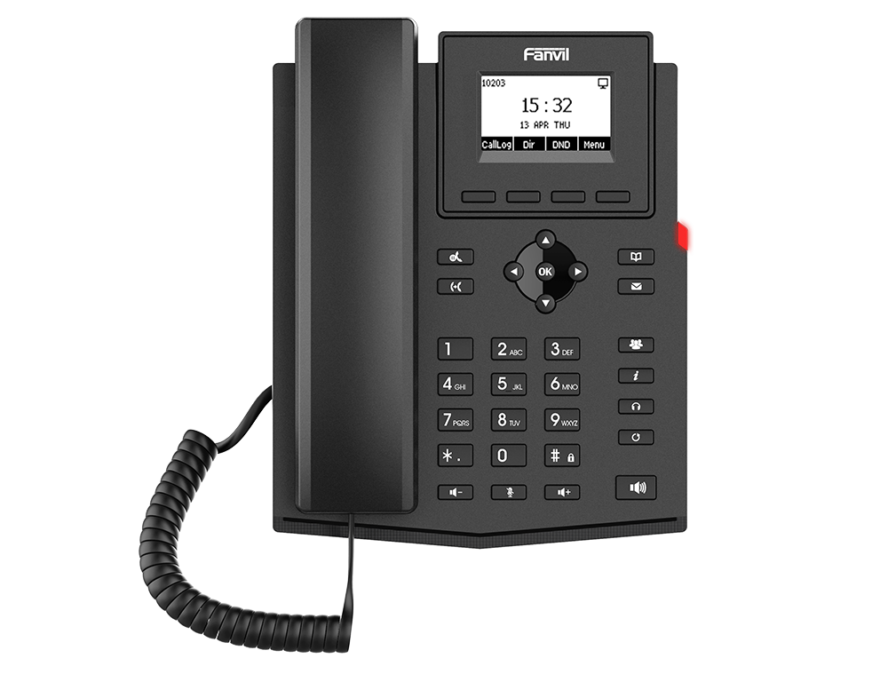 Fanvil X301W – Front View