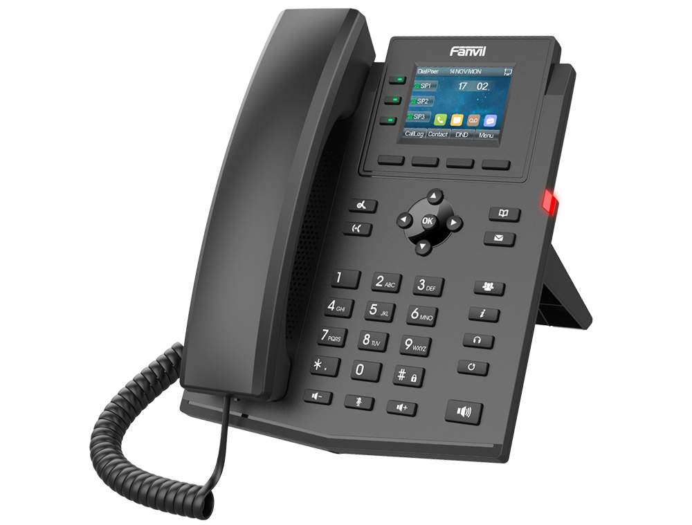 Fanvil X303P – Front View