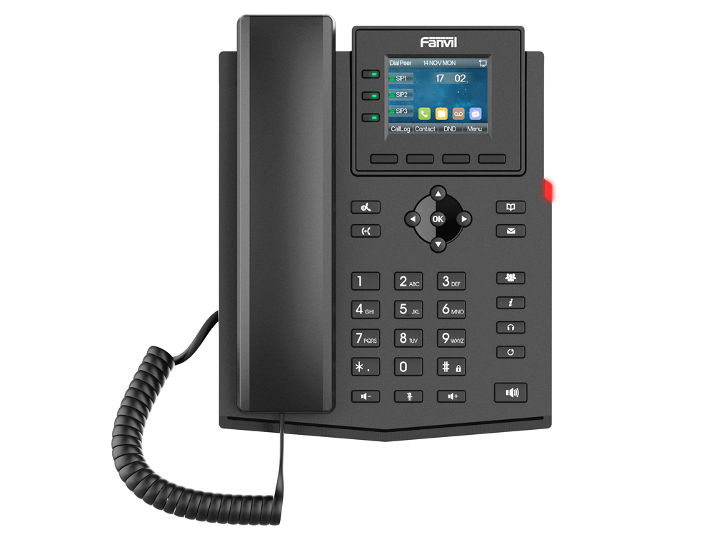 Fanvil X303P – Front View