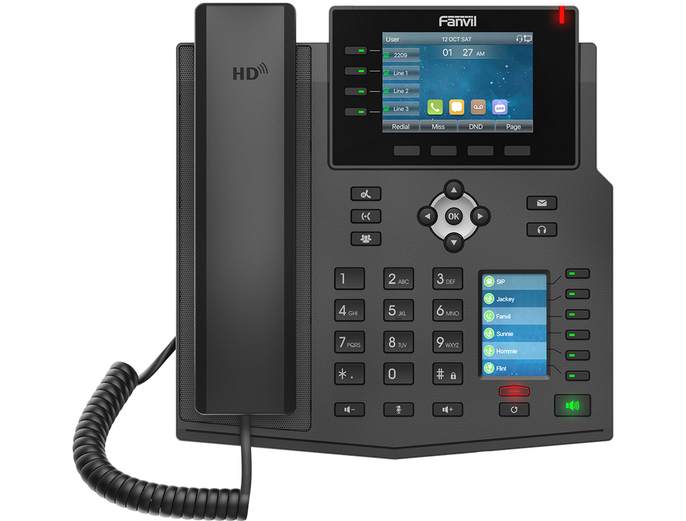 Fanvil X5U – Front View