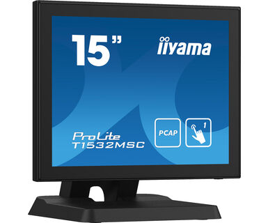 Iiyama 15" Projective Capacitive 10pt touchscreen