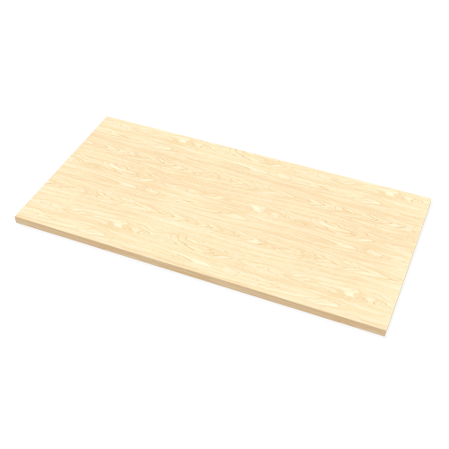 Fellowes Levado Worktop Only Maple (1800mm X 800mm)
