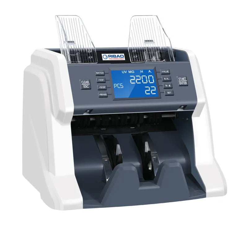 Ribao BC-35 High Speed Durable Money Counter with UV/MG Detection – SKU BC-35