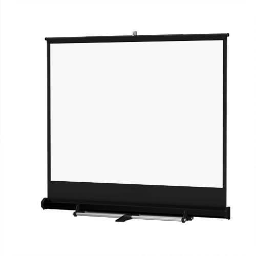 Da-Lite Carpeted Floor Model C Manual Projection Screen with 106” Diagonal