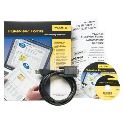 FlukeView Forms Software with Cable