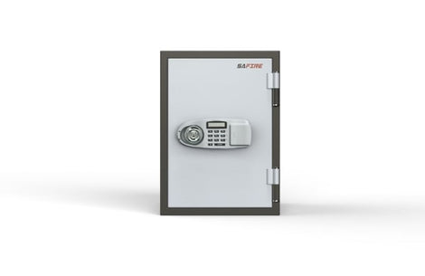 Safire FR-30 Fire Resistant Safe FR301EL-1KL – Digital & Key Lock Security Safe
