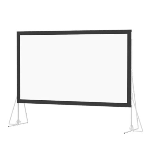 Dalite Fast Fold Heavy Duty Deluxe Projection Screen