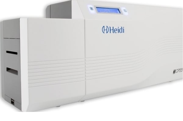 Heidi CP55-D Dual Sided ID Card Printer Bundle