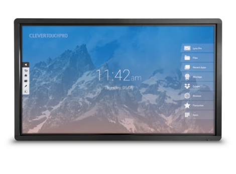 Clevertouch Pro Series | IR Touch Screen 86", 4K UHD, 20-Point Touch, ProIR86