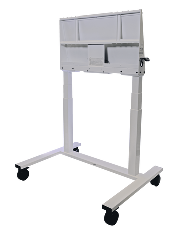 SMART electric height-adjustable floor stand - FSE-510-W