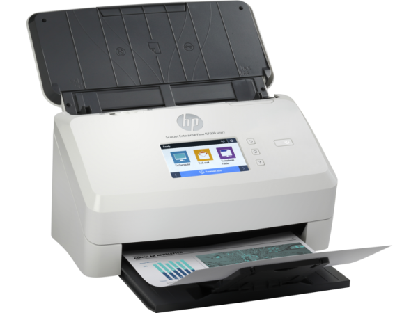 HP N7000 snw1 ScanJet Enterprise Speed Up to 75ppm Sheet-Feed Scanner