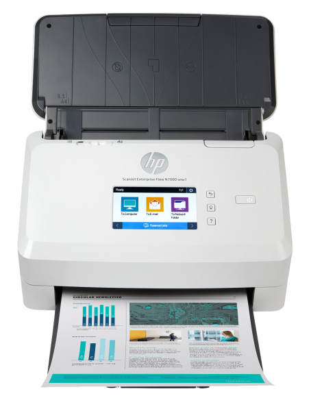 HP N7000 snw1 ScanJet Enterprise Speed Up to 75ppm Sheet-Feed Scanner