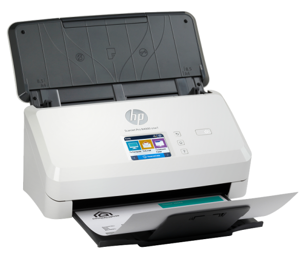HP N4000 snw1 ScanJet Pro Speed Up to 40ppm Sheet-Feed Scanner