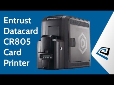 ENTRUST DATACARD CR805 ID CARD PRINTER