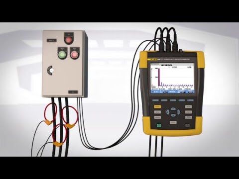 Fluke 438-II Power Quality and Motor Analyzer