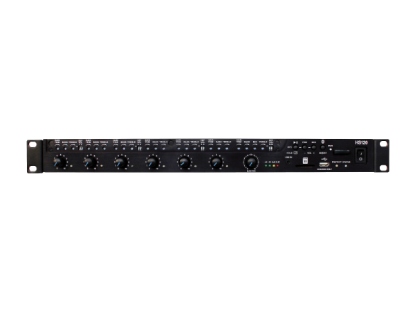 Australian Monitor HS60 6 Channel 60W Mixer Amplifier