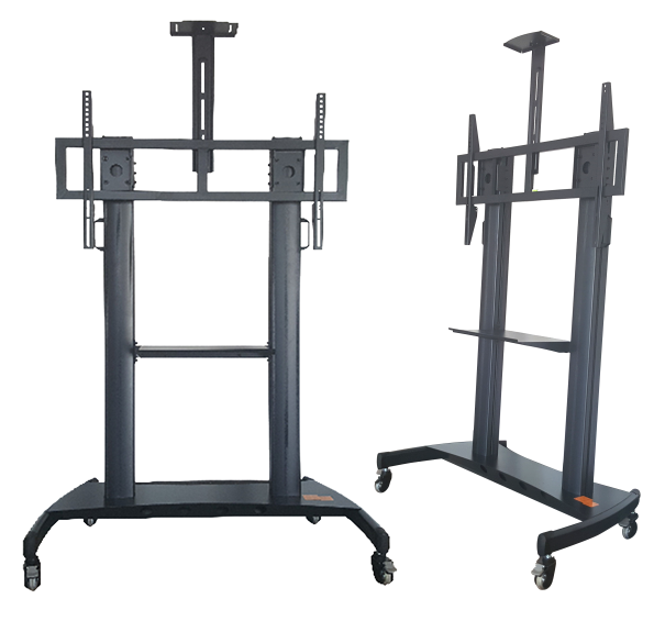 Newline HW86 mobile display stand for 55 to 100-inch screens