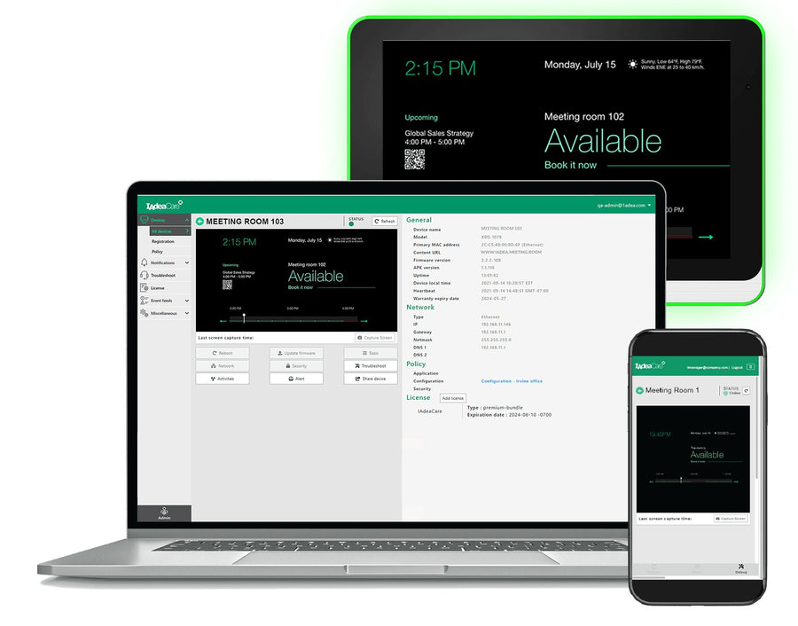 IAdeaCare remote device management software