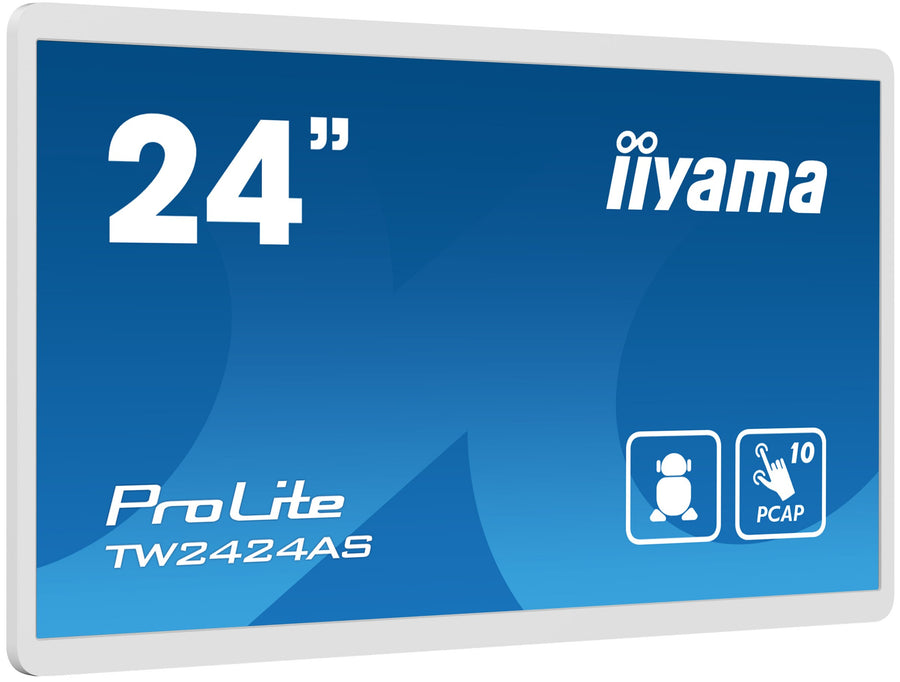 iiyama ProLite TW2424AS-W1 24-inch Full HD white-bezel Android touch panel PC
