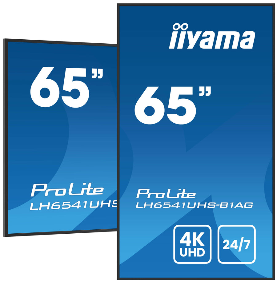 iiyama ProLite LH6541UHS-B1AG 65-inch 4K UHD professional digital signage display