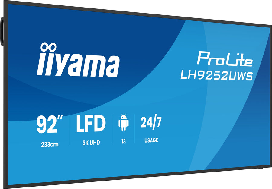 iiyama LH9252UWS-B1AG digital signage display