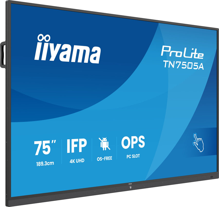 iiyama TN7505A-B1AG 75-inch 4K OS-free interactive flat panel