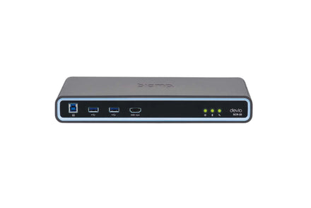 Biamp Devio SCR-20CX White video conferencing hub with ceiling microphone