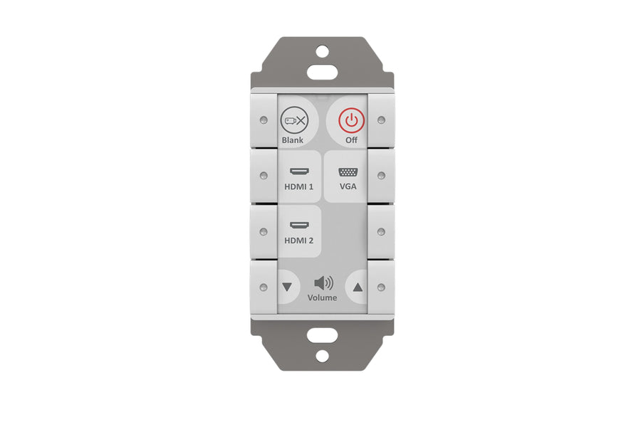 Biamp Impera Echo Plus 8USW white room control panel