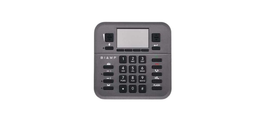 Biamp Tesira HD-1 telephony dialer with 12-button dial pad