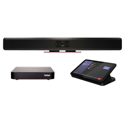 Biamp MRB-VBC 2500a-TSC2DIP-T Teams Rooms meeting room bundle with conferencing bar and 10.1-inch touch panel