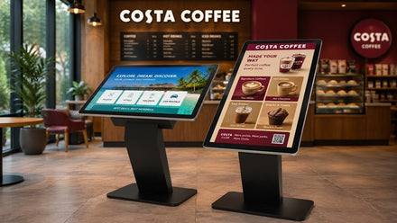 eZon Waypoint digital signage kiosk display