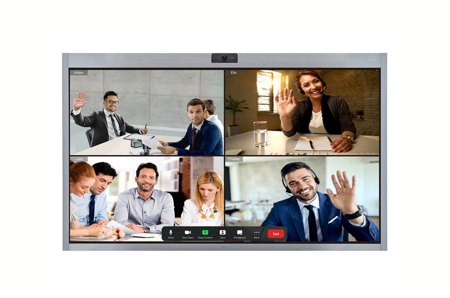 LG One:Quick Works 55CT5WN-Z all-in-one video conferencing display with 4K UHD touch screen