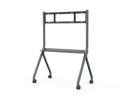 MAXHUB ST33M grey mobile floor stand on casters for interactive flat panels