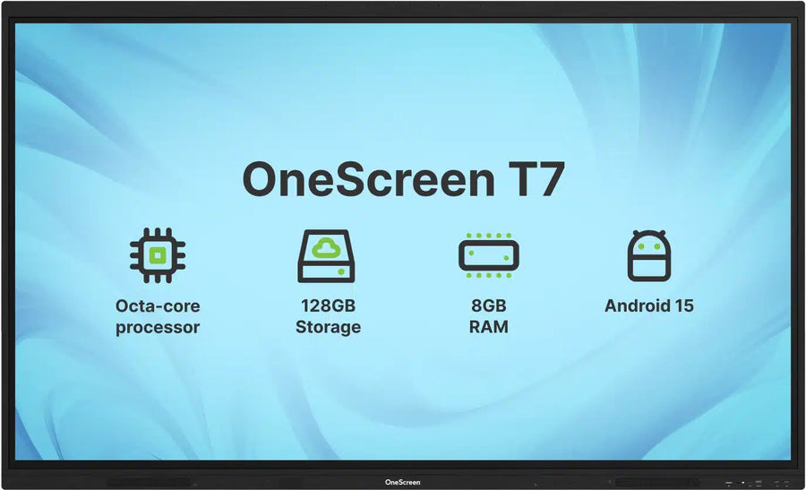 OneScreen Hubware H7 Business 75-inch 4K interactive flat panel for meeting rooms