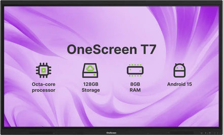 OneScreen Hubware H7 Education 75-inch 4K interactive flat panel