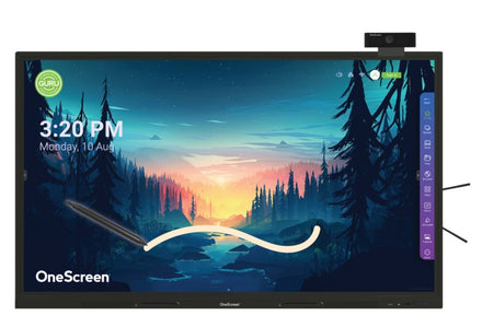 OneScreen Hubware HL7 Business 105-inch interactive flat panel with built-in OPS PC