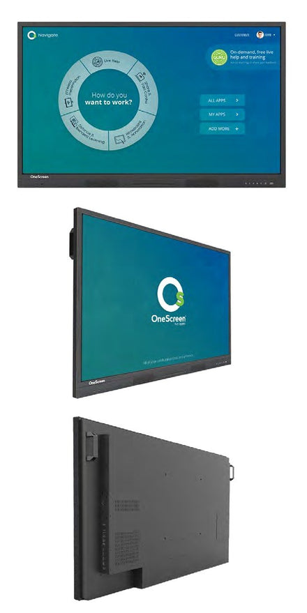 OneScreen Touchscreen T5 Business 55-inch 4K interactive flat panel