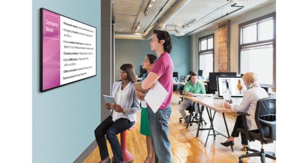 SHARP Stylish LCD Monitors Simple Signage Solutions FULL HD 43