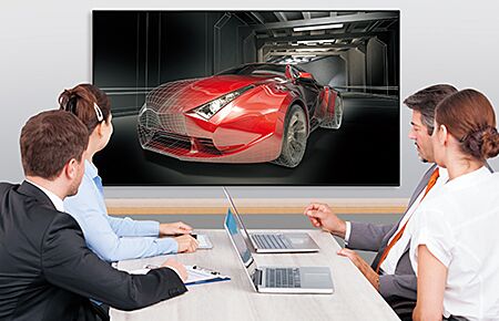 SHARP 4K Ultra HD Commercial LED Monitor 70