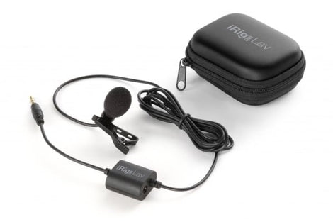IK Multimedia iRig Mic Lav Broadcast Audio for Mobile