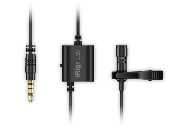 IK Multimedia iRig Mic Lav Broadcast Audio for Mobile