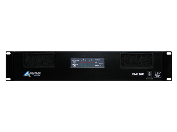 Australian Monitor IS4120P 4 x 120W Power Amplifier