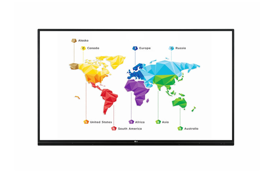 LG 75TR3BF 75-inch 4K CreateBoard interactive flat panel
