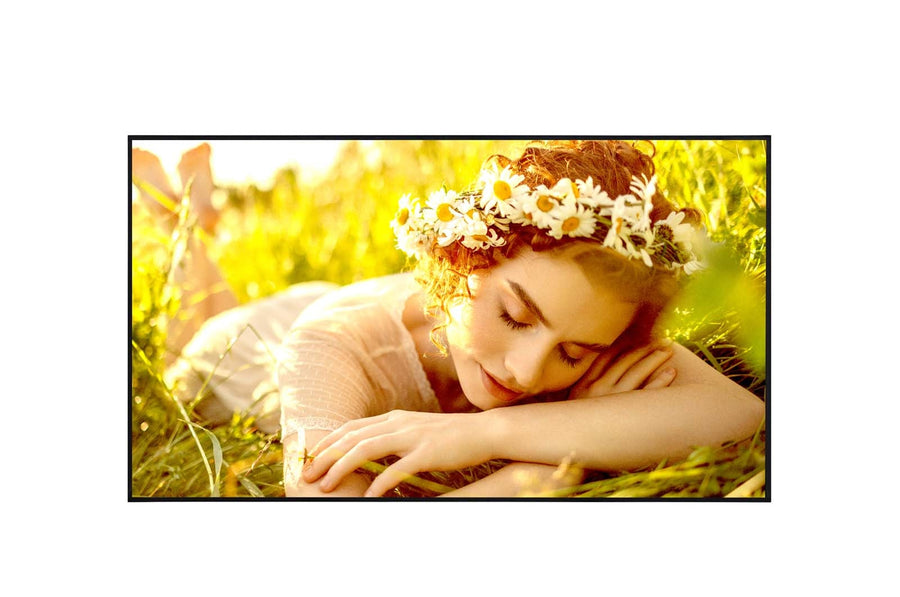 LG 65UL5Q-E 65-inch UHD digital signage display with black bezel