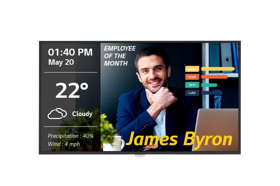 LG 43UM3DG 43-inch 4K UHD IP5X dust-proof digital signage display