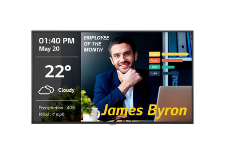 LG 55UM3DG 55'' 300 Nits UHD Digital Signage Display