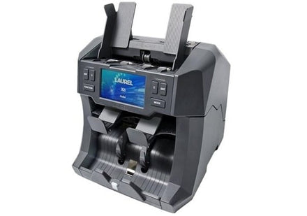 Laurel X8 Cash Counter Efficient Currency Counting with Counterfeit Detection Technology